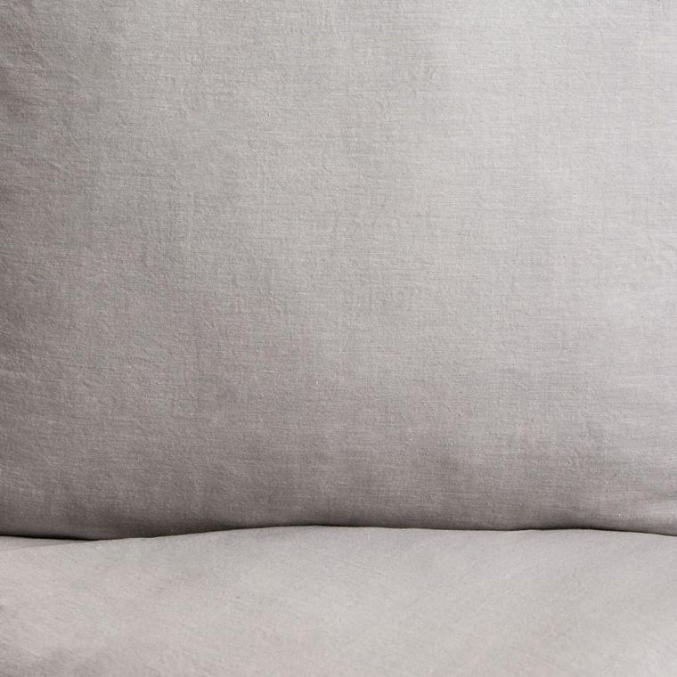 Homla, Gossy, pościel bawełniana, szara, 160-200 cm, 729478