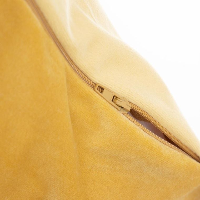 Homla, Gosta, poszewka, musztardowa, 45-45 cm