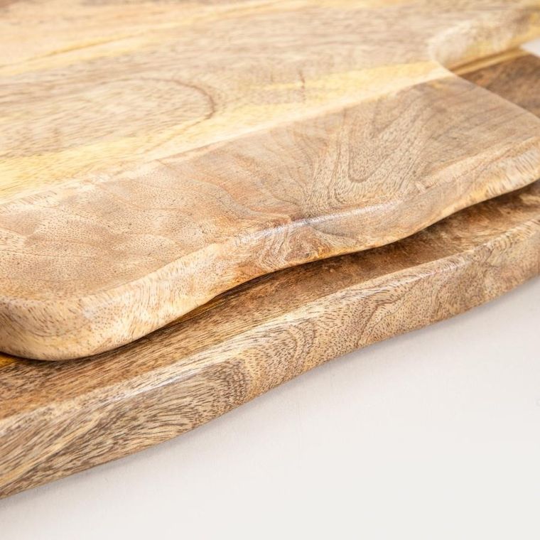 Homla, Indica Mango, zestaw desek, z drewna mango, 2 szt.
