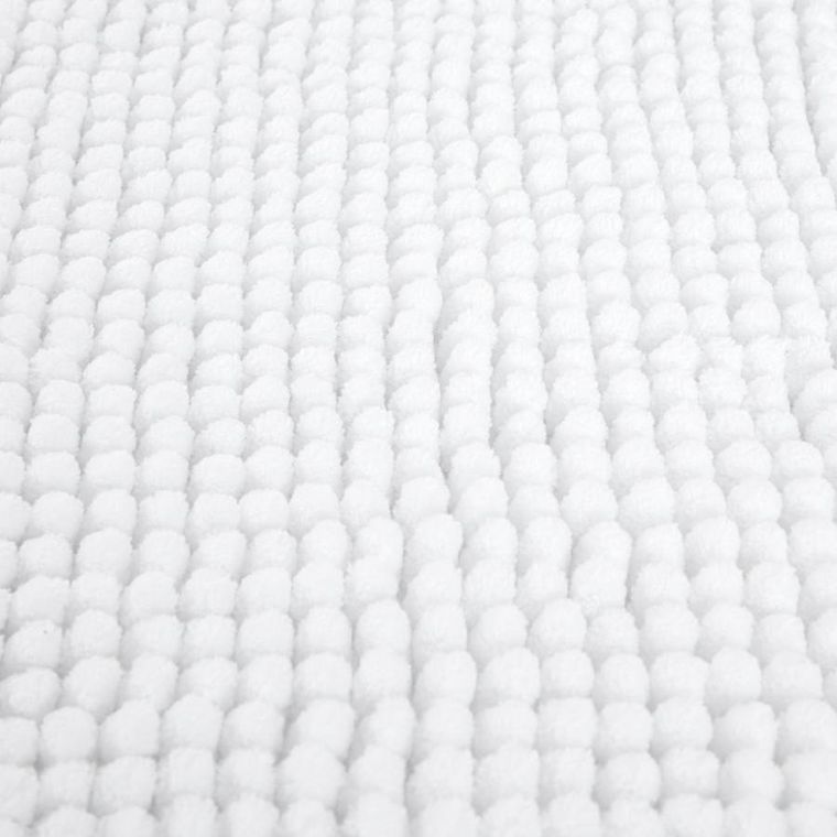 Homla, Jon, dywanik łazienkowy, antypoślizgowy, biały, 50-70 cm, 732317
