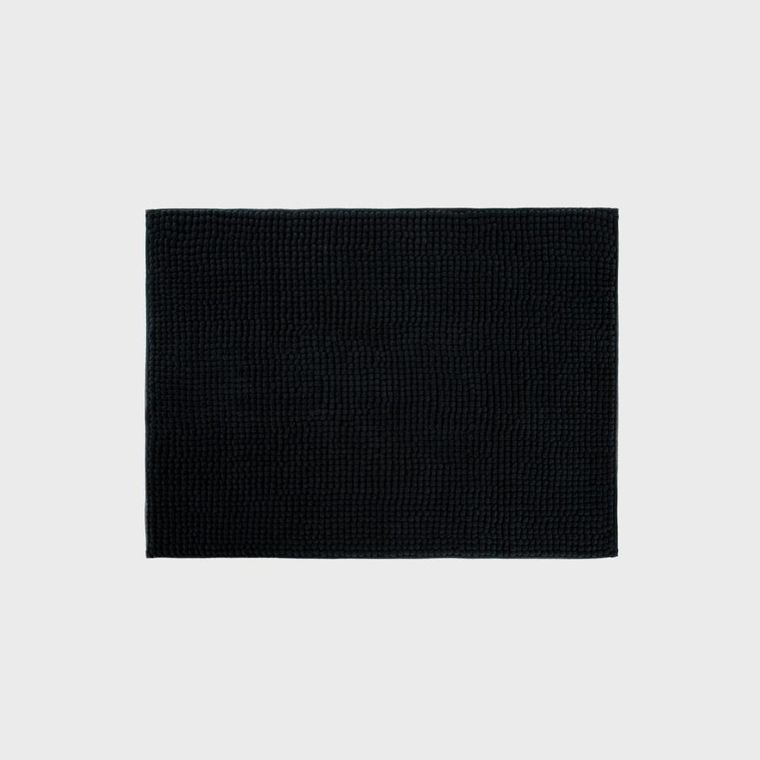 Homla, Jon, dywanik łazienkowy, antypoślizgowy czarny, 50-70 cm