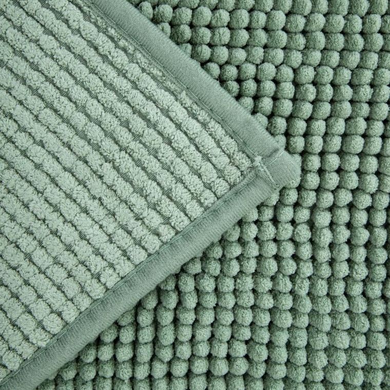 Homla, Jon, dywanik łazienkowy, pistacjowy antypoślizgowy, 50-70 cm
