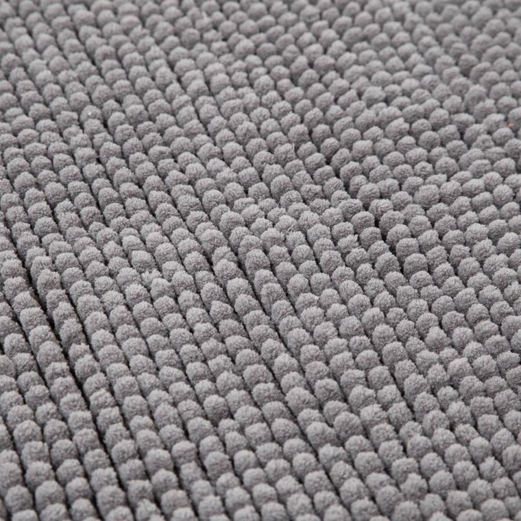 Homla, Jon, dywanik łazienkowy, szary, 50-70 cm, 843865