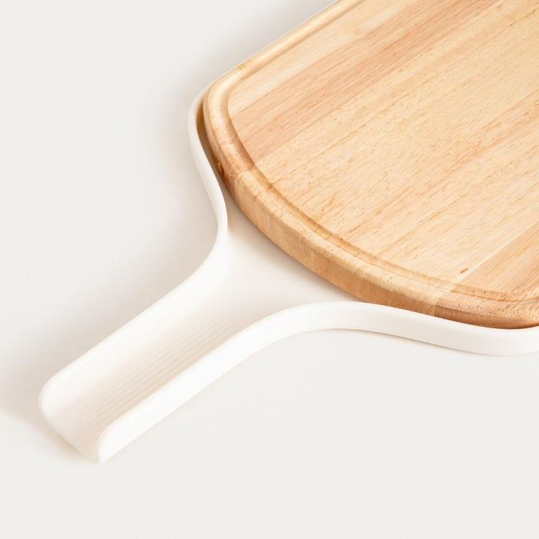 Homla, Lengo, deska do krojenia, z plastikową podkładką, 42,5-21 cm