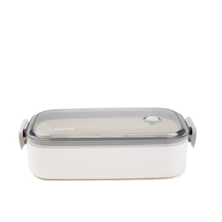 Homla, Loene, lunchbox, biały, 0,75l, 858937