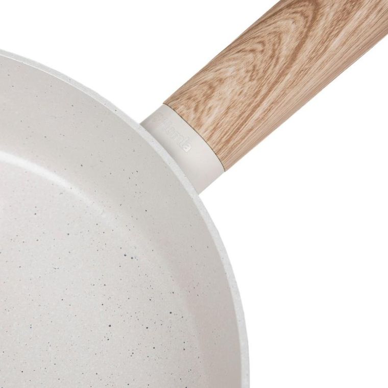 Homla, Loreburn, patelnia z powłoką ceramiczną, śmietankowa, 24 cm, 887548