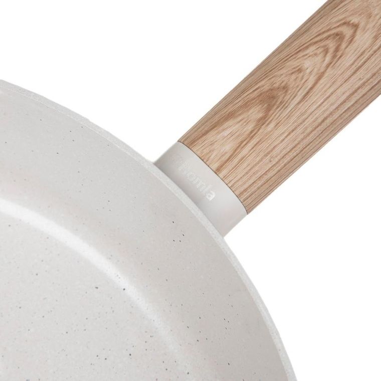 Homla, Loreburn, patelnia z powłoką ceramiczną, śmietankowa, 28 cm, 887555