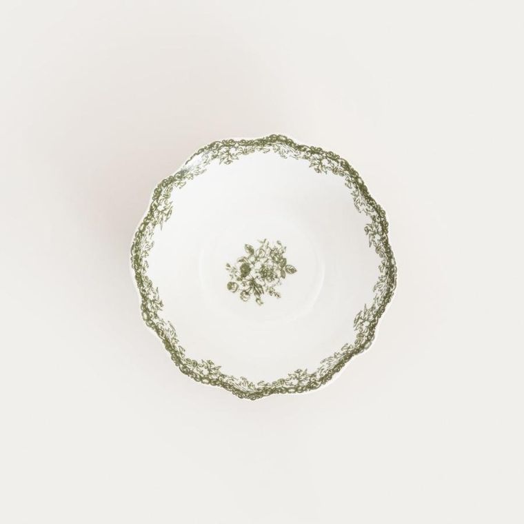 Homla, Lourry, miska, zielona, 14 cm