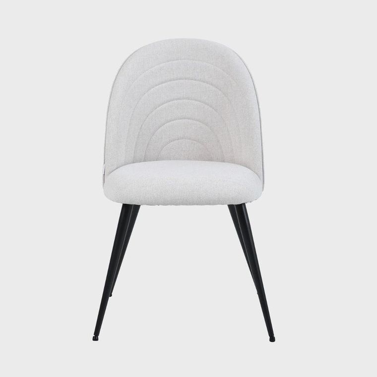 Homla, Ludi, krzesło, beżowe, 50-53-85 cm