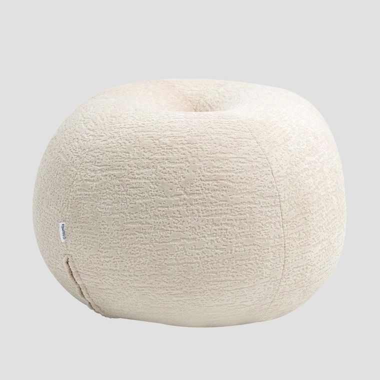 Homla, Luncta, pufa, ecru, 82-52-34 cm, 743740