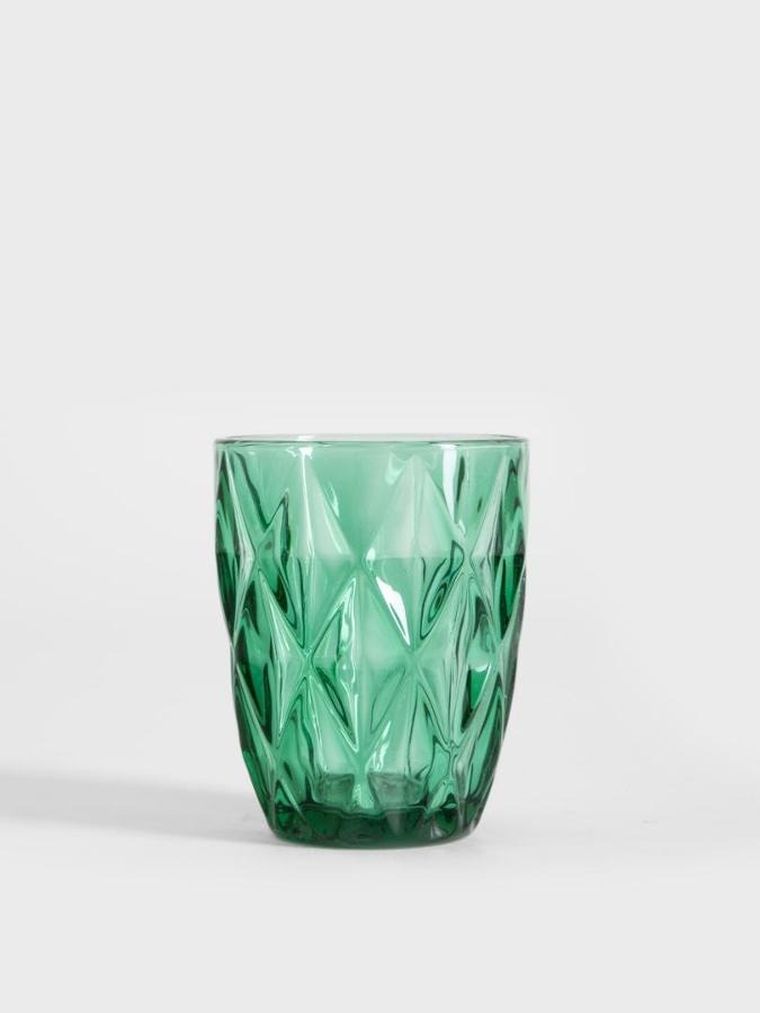 Homla, Luno, zestaw szklanek, zielonych, 280 ml, 4 szt.