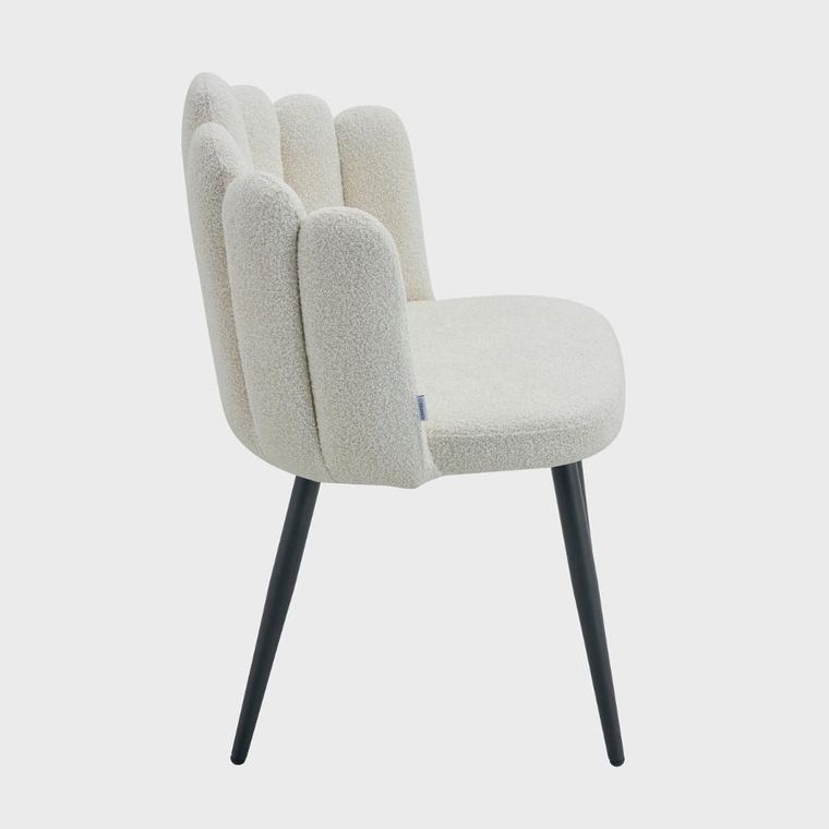 Homla, Luxe, krzesło, Ecru, 49-55-85 cm