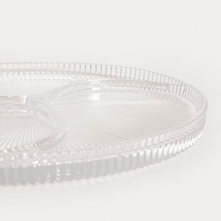 Homla, Lynn, talerz, z podziałkami, 24 cm