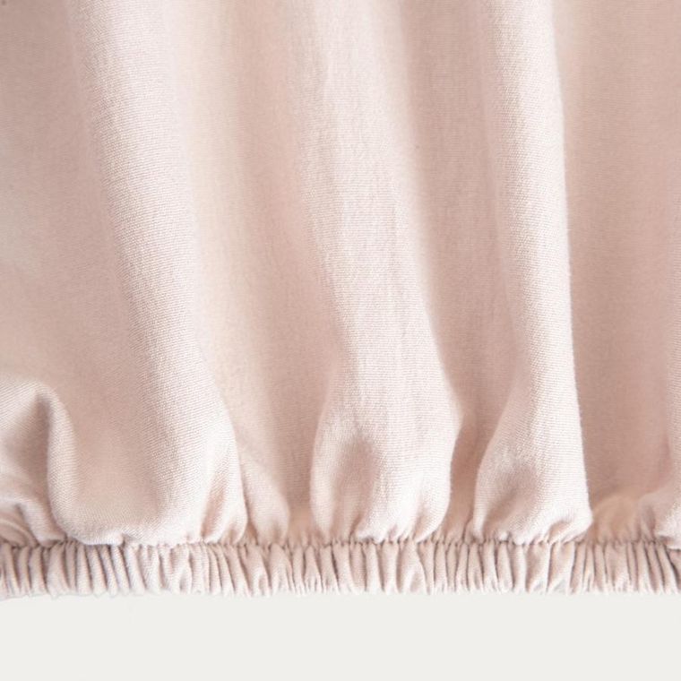 Homla, Maisy, prześcieradło, z pranej mikrofibry, beżowe, 140-200 cm