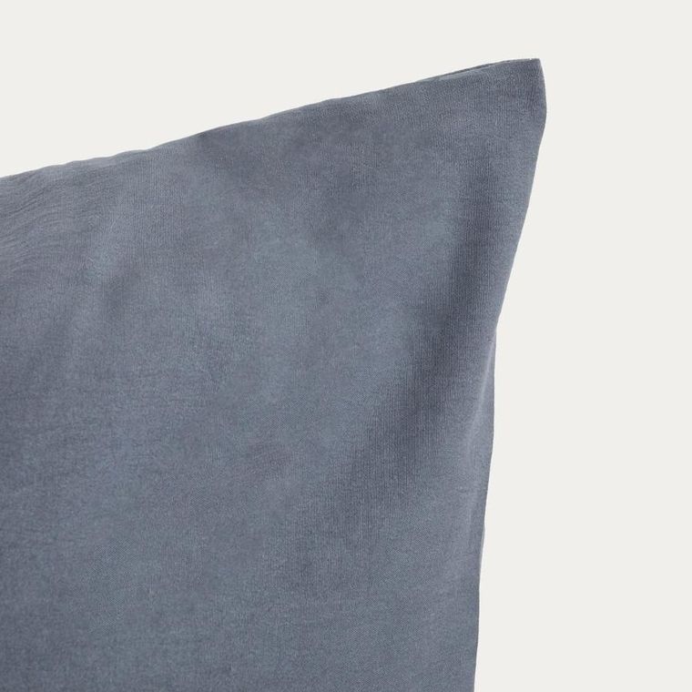 Homla, Maisy, zestaw dwóch poszewek, z mikrofibry szarych, 70-80 cm, 2 szt.