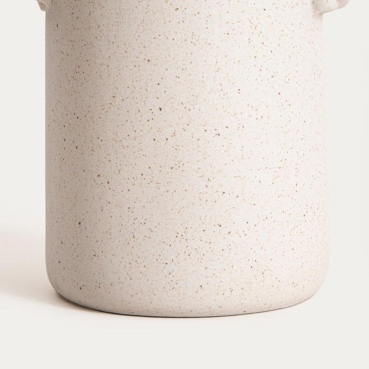 Homla, Mare, wazon, o piaskowym wykończeniu z warkoczami, 15-13-24 cm