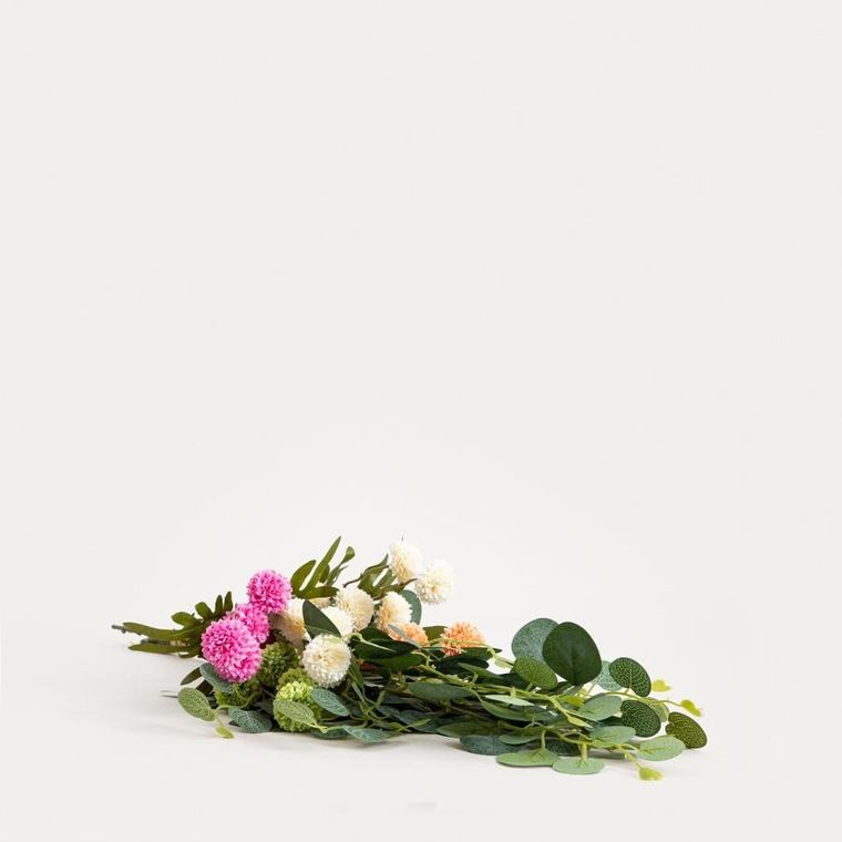 Homla, Marita, bukiet kwiatów, stokrotki pełne kolorowe, 70 cm