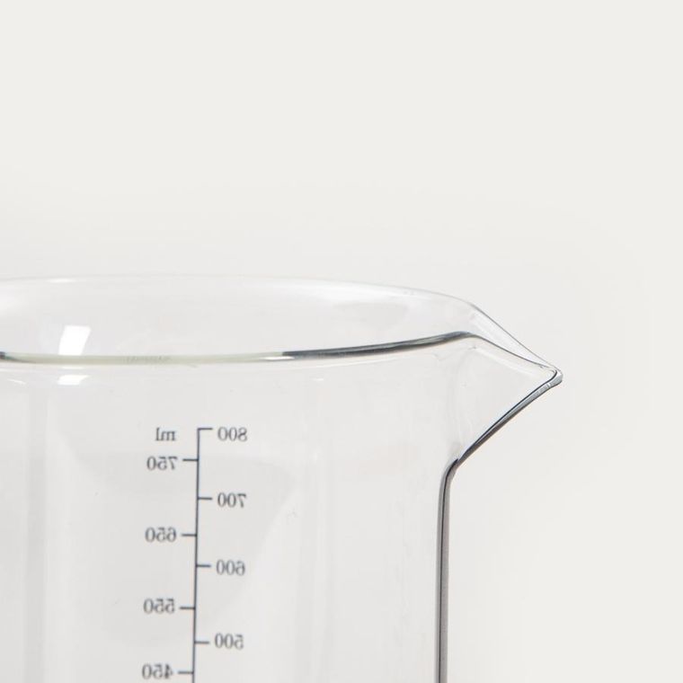 Homla, Mavis, miarka, szklana transparentna, 0,8l