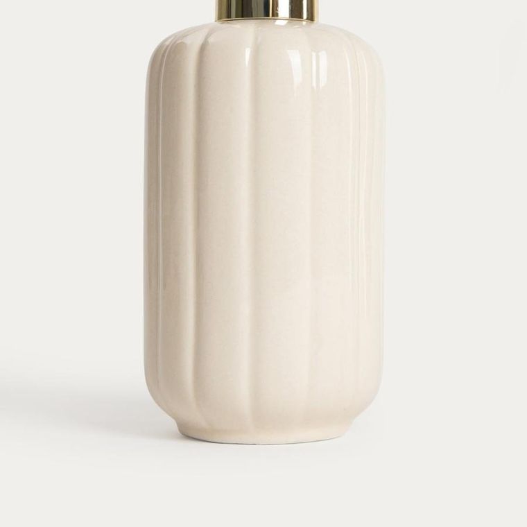 Homla, Melida, dozownik, ceramiczny, 7,5-7,5-18,5 cm