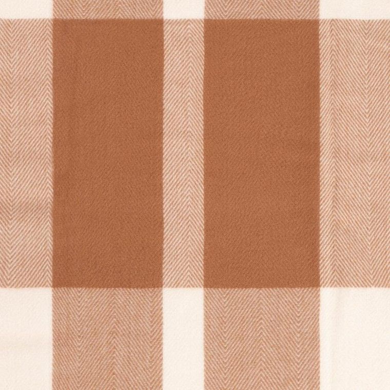 Homla, Melrose, koc puszysty w kratę, 150-200 cm