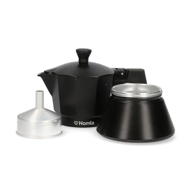 Homla, Mia Mokka, kawiarka, czarna, 3 filiżanki