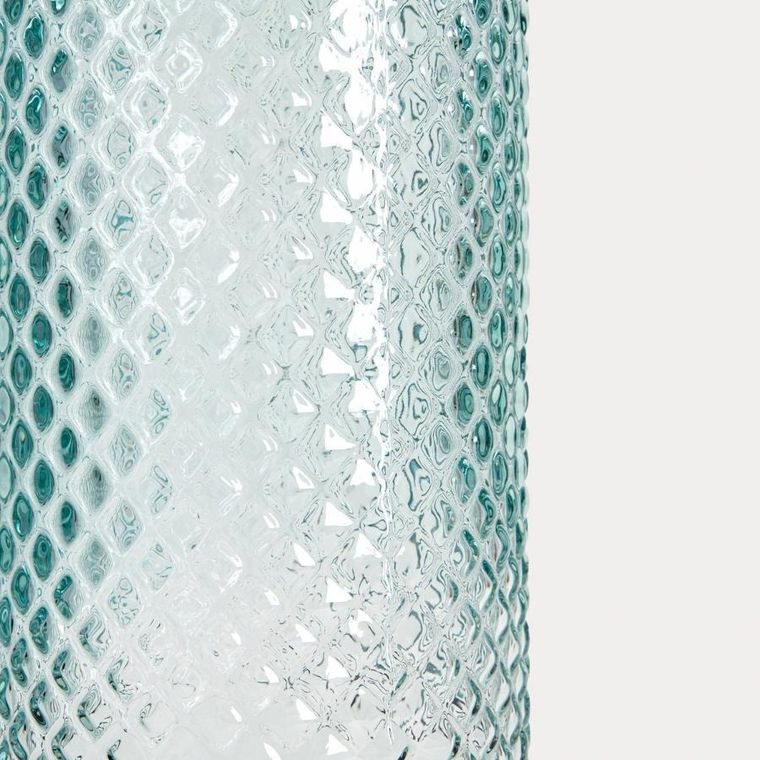 Homla, Mikka, wazon, transparentny ze szkła z recyklingu, 45 cm