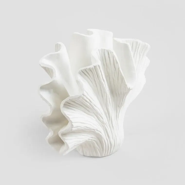 Homla, Modern Hamptons, wazon, w kształcie muszli, 20-11-16 cm