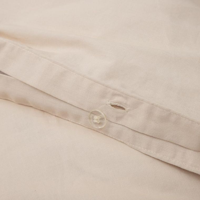 Homla, Moises, Pościel bawełniana beżowa z koronką PREMIUM, 160-200 cm, SS23 843728