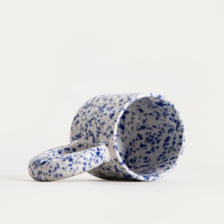 Homla, Morne, kubek, nakrapiany granatowy, 0,3l