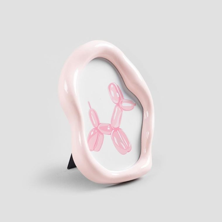 Homla, Naomi, ramka na zdjęcie, nieregularna różowa, 13-18 cm