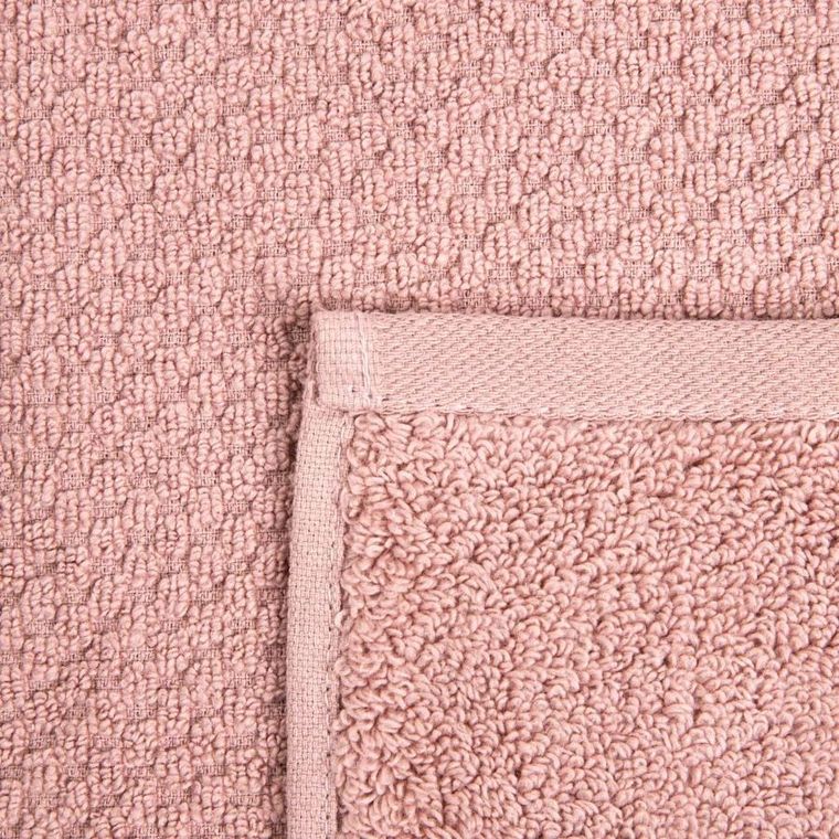 Homla, Nasia, ręcznik bawełniany, różowy, 50-90 cm