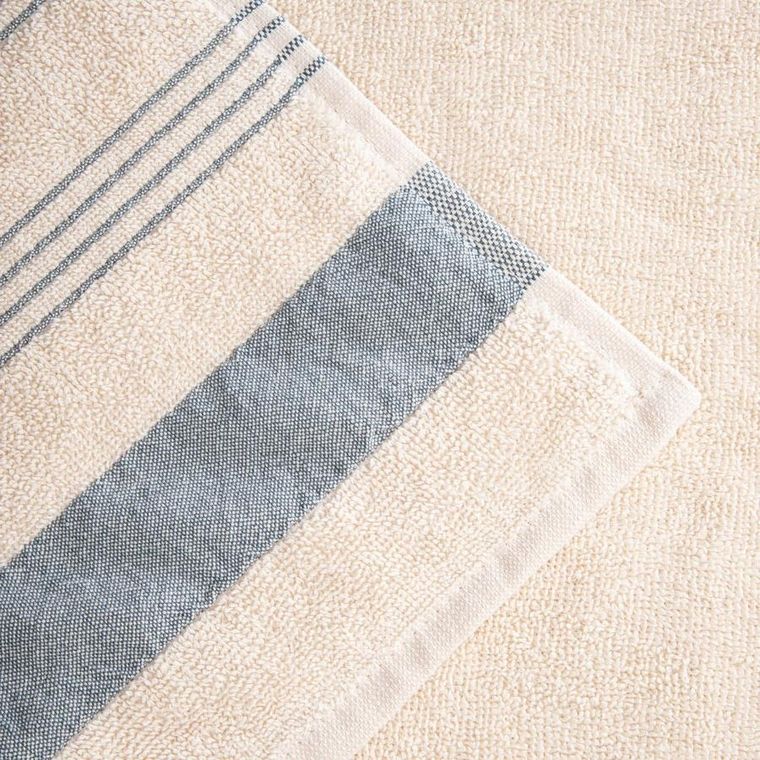 Homla, Nebo, ręcznik, niebieski w paski, 70-130 cm