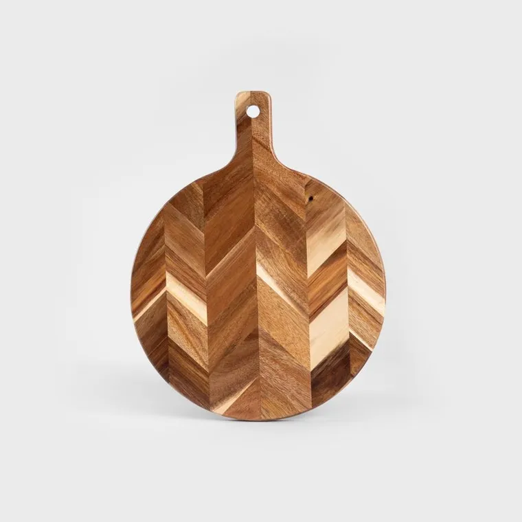 Homla, Nevado, deska, okrągła w jodełkę, 41-32 cm