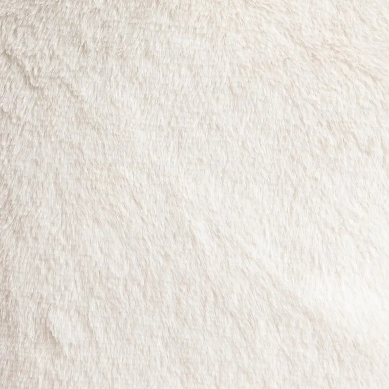 Homla, New Clumsy, poszewka, z imitacji króliczego futra, beżowa, 45-45 cm