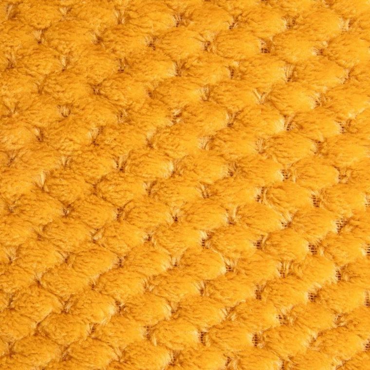 Homla, Noah, poszewka, ziarnka ryżu musztardowa, 45-45 cm, 2 szt.