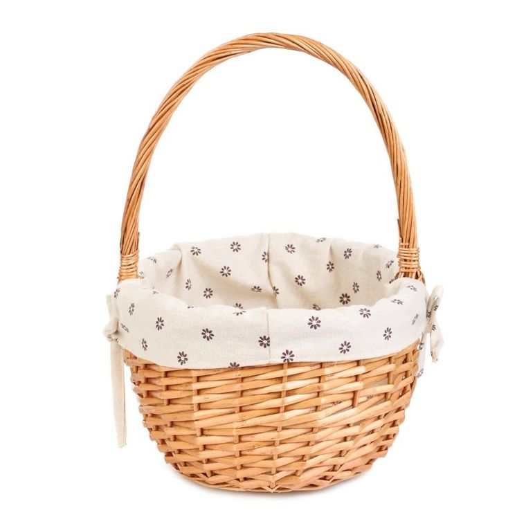 Homla, Norso, koszyk, z rączką naturalny, 38 cm
