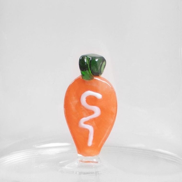 Homla, Ortaggio, szklanka, z uchem z marchewką, 0,48l, 730108