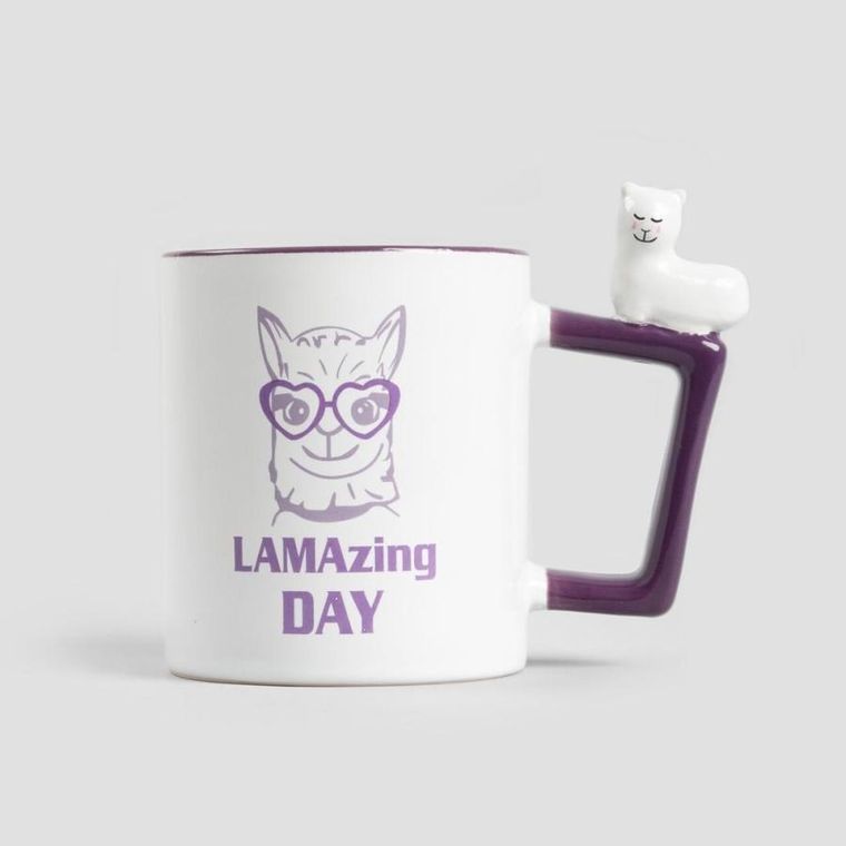 Homla, Peru, kubek z lamą, 380 ml