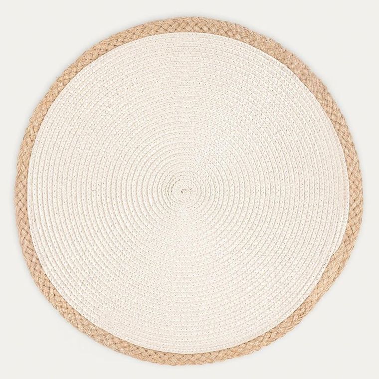 Homla, Plar, maty stołowe, ecru, zestaw, 38 cm, 2 szt.
