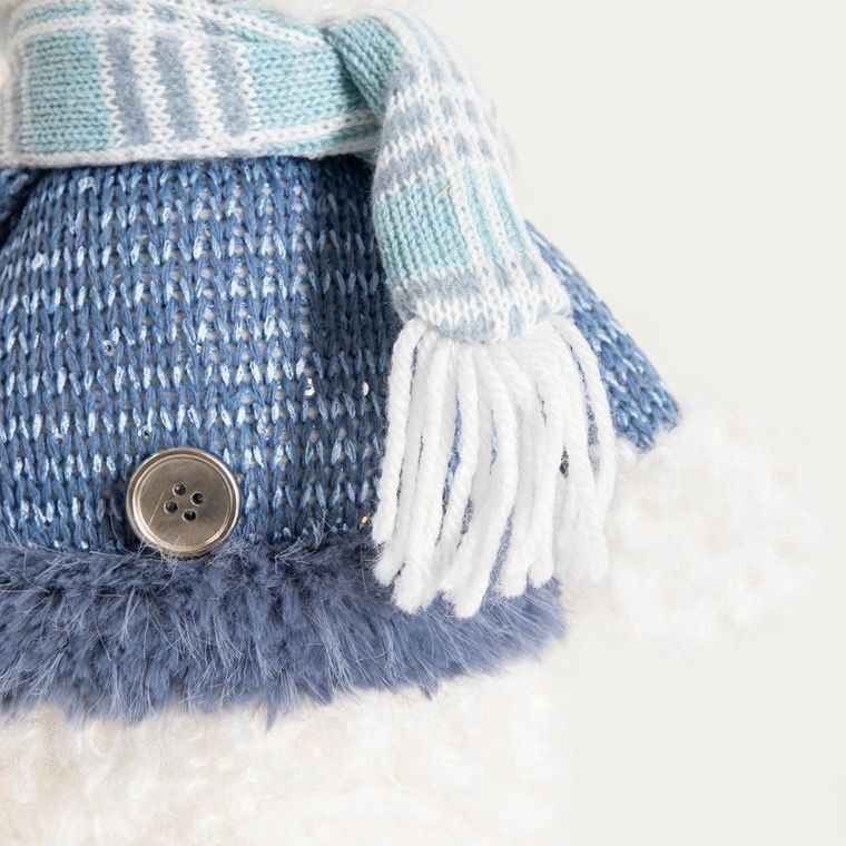 Homla, Pulise, skrzat, pan miś w niebieskim ubranku, 52 cm