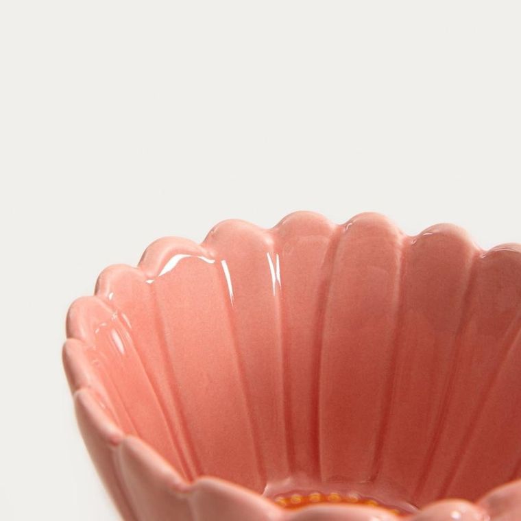 Homla, Rasset, kubek, z kwiatem różowy, 150 ml