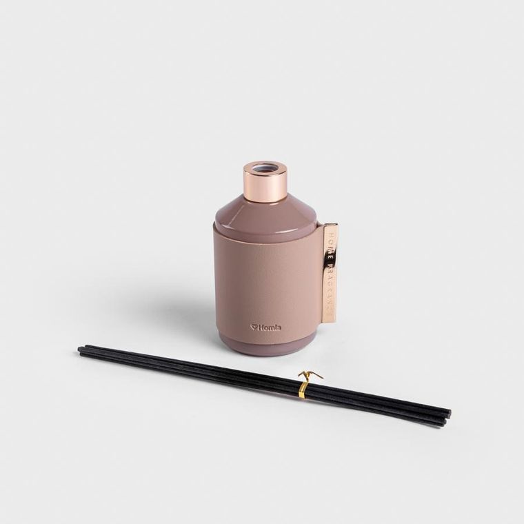 Homla, Sleek Leather, dyfuzor zapachowy, Healing Woods, 200 ml