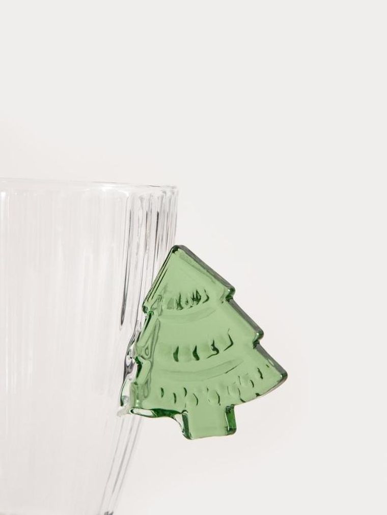 Homla, Strano, szklanka, z uchem w kształcie choinki, 0,32l