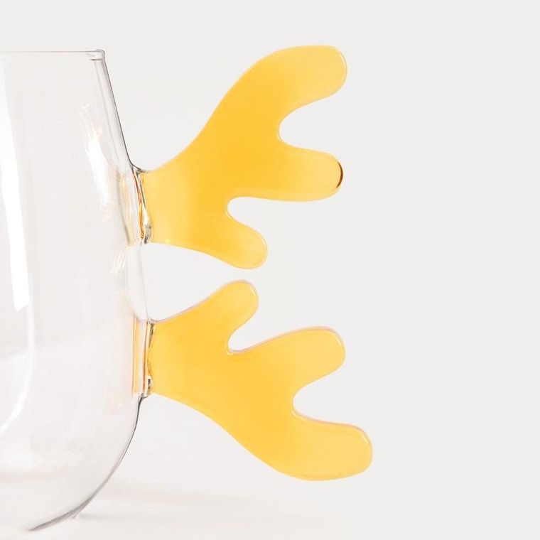 Homla, Strano, szklanka, z uchem w kształcie rogów, 0,48l