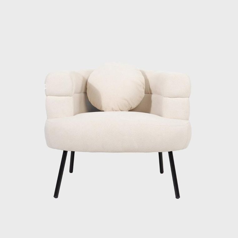 Homla, Suave, fotel, beżowy, 87-80-72 cm