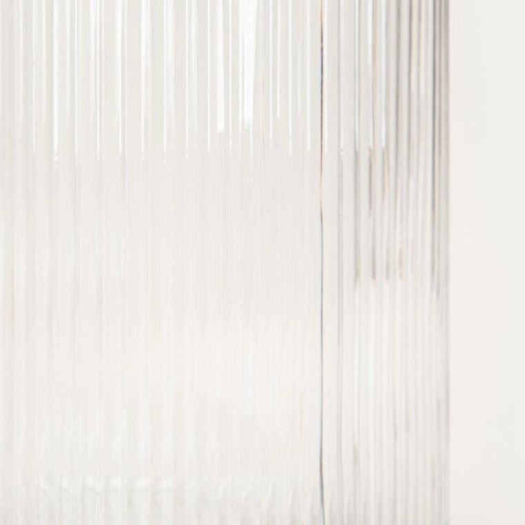 Homla, Tarro, pojemnik ryflowany z drewnianą pokrywką, 2,5l