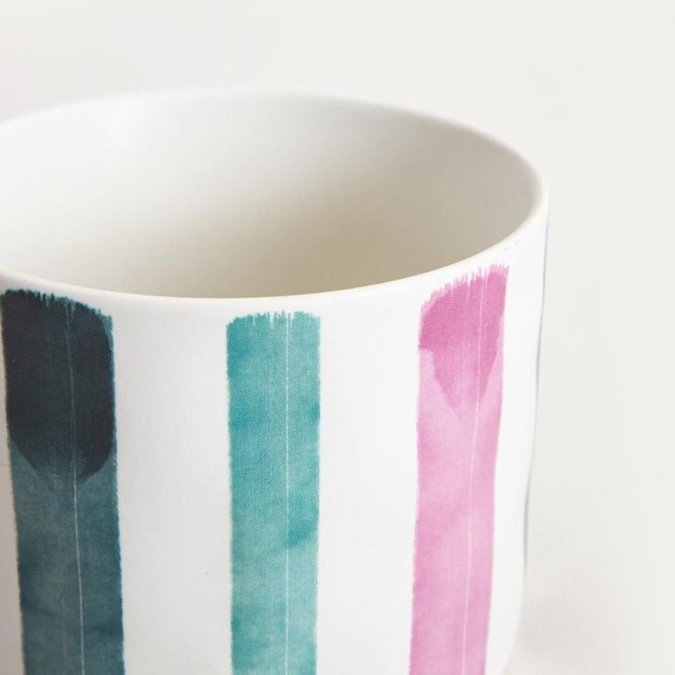 Homla, Terna, kubek, w kolorowe paski, 0,35l