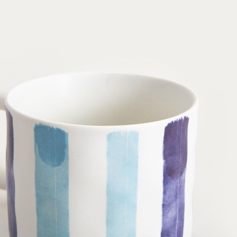 Homla, Terna, kubek, w niebieskie paski, 0,35l