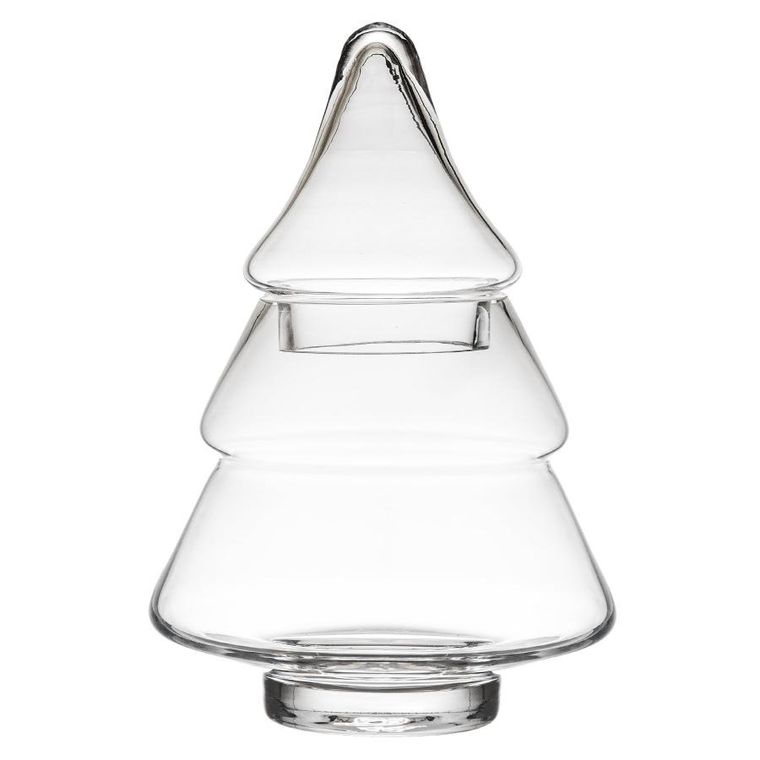 Homla, Tinsel, choinka, szklana, 39-25 cm