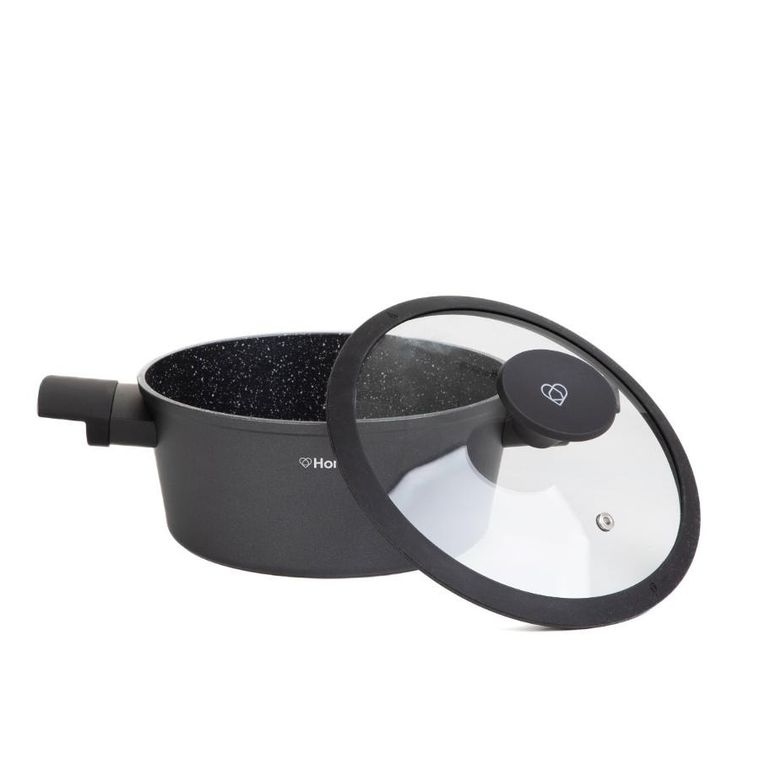 Homla, Tristan, garnek, z pokrywką marmurek, 2,4 l